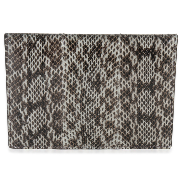 Fendi Multicolor Python FF Small Busta Pouch - Picture 2 of 8